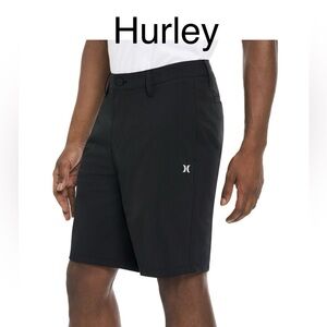 Hurley Men's Black Cargo Shorts NWT NEW COMFORT WAIST